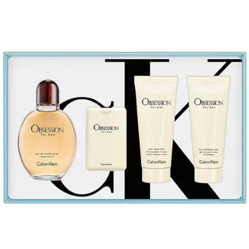 Calvin Klein Obsession for Men 4 Piece Gift Set
