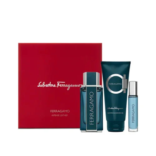 フェラガモ インテンス レザー EDP3点セット INTENSE LEATHER