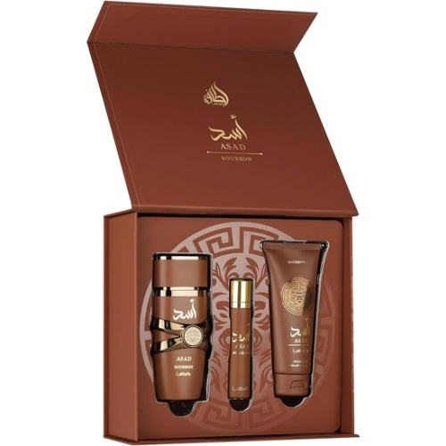 Lattafa Asad Bourbon Gift Set