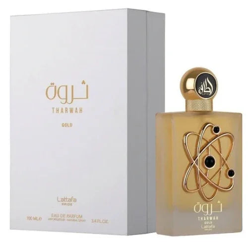Buy Lattafa Pride Tharwah Gold EDP 100ml Online in Nigeria – The