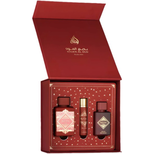 lattafa-badee-al-oud-sublime-gift-set - The Scents Store