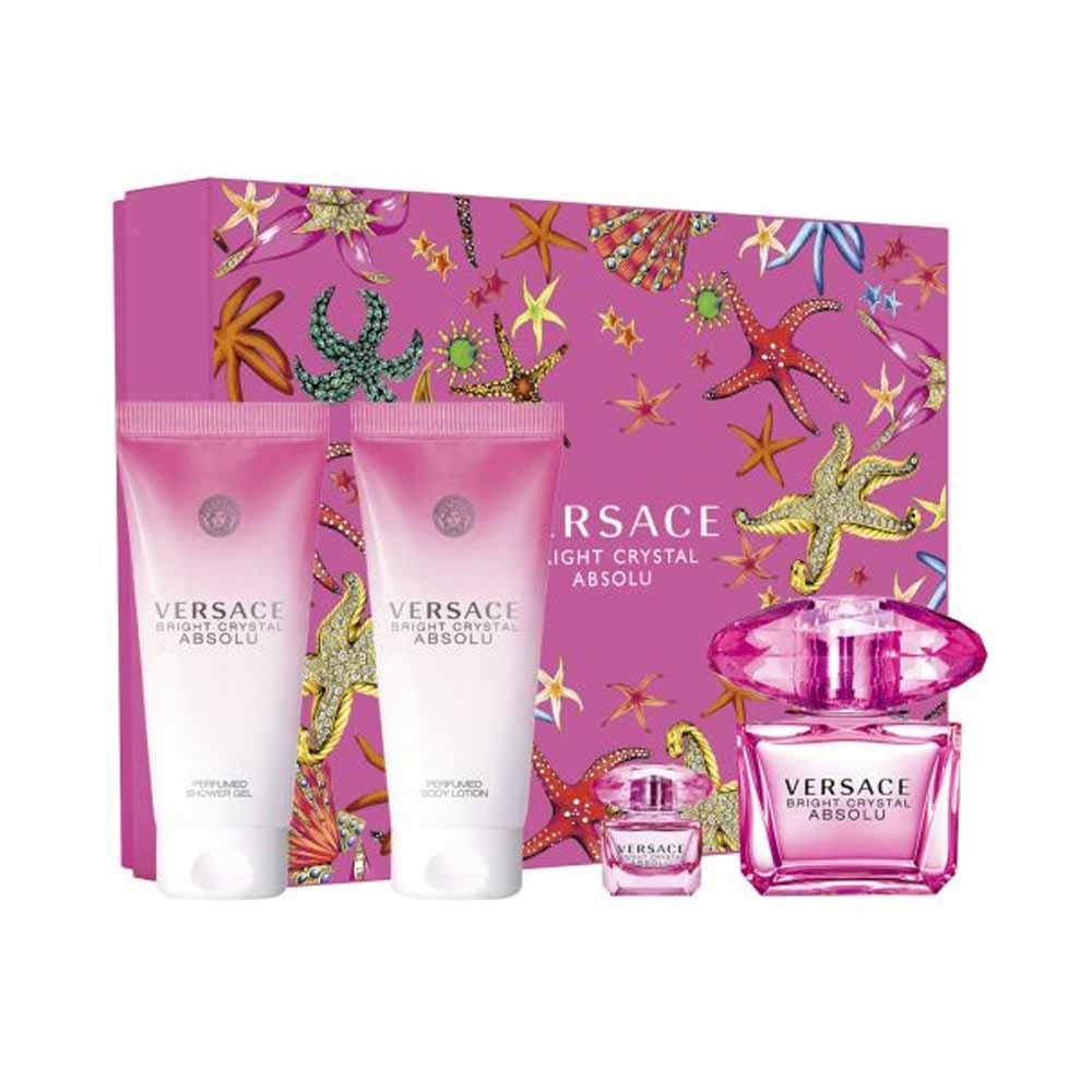Buy Versace Bright Crystal Absolu EDP 90ml Gift Set For Women
