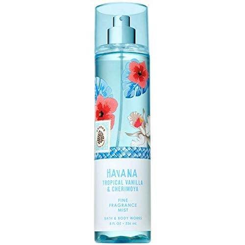 Bath and Body Works Havana Tropical Vanilla & Cherimoya 236ml Fine Fragrance Mist for Women - Thescentsstore