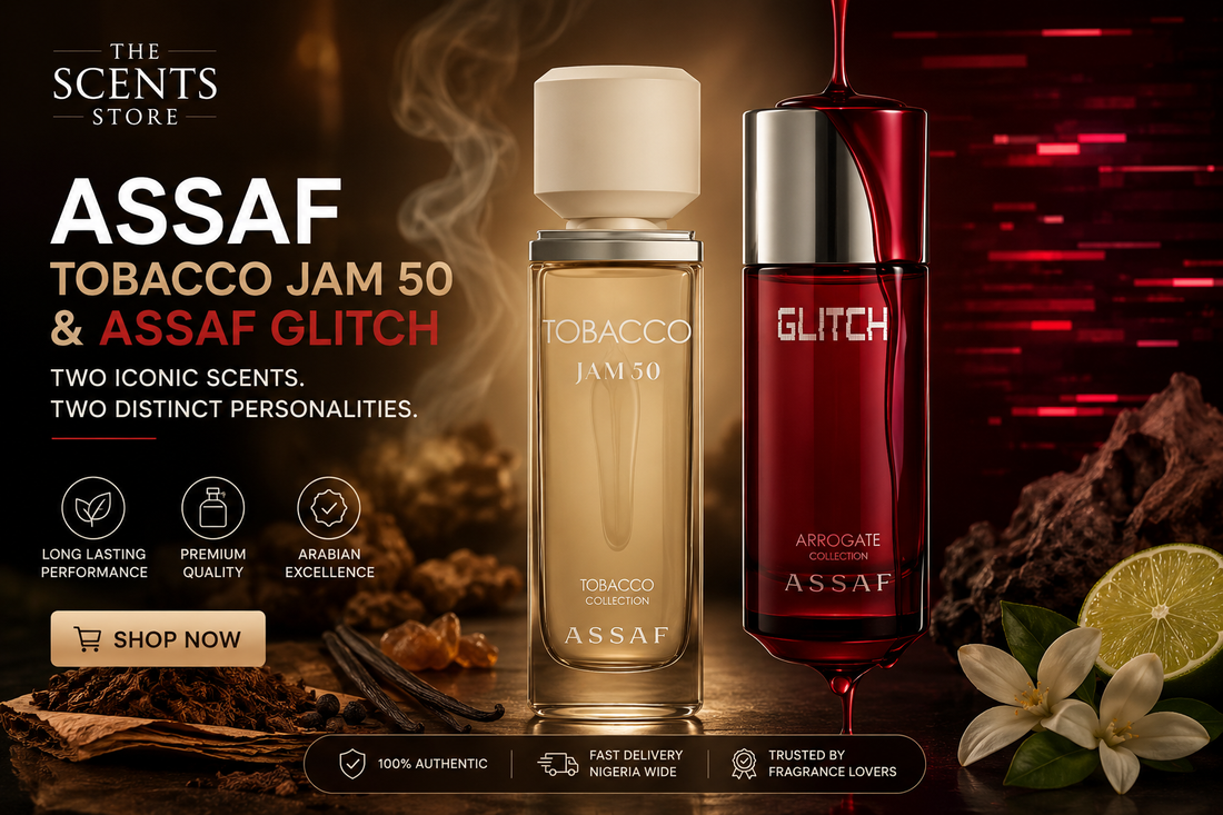 Assaf Tobacco Jam 50 & Assaf Glitch Perfumes in Nigeria | The Scents Store