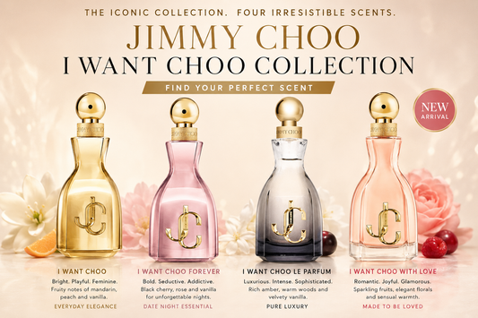Jimmy Choo I Want Choo Collection: Original, Forever, Le Parfum & The New I Want Choo With Love