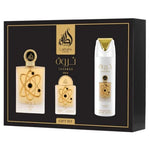 Lattafa Tharwah Gold 3 in 1 Gift Set