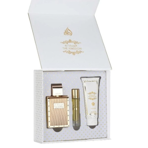 lattafa-the-kingdom-man-gift-set - The Scents Store