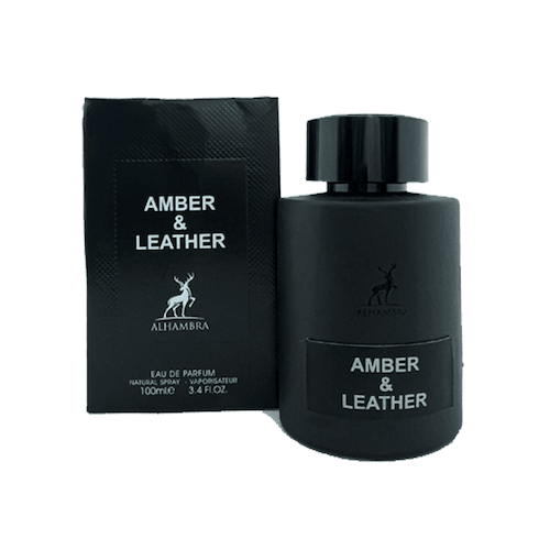 Alhambra Amber & Leather EDP 100ml Perfume for Men - Thescentsstore