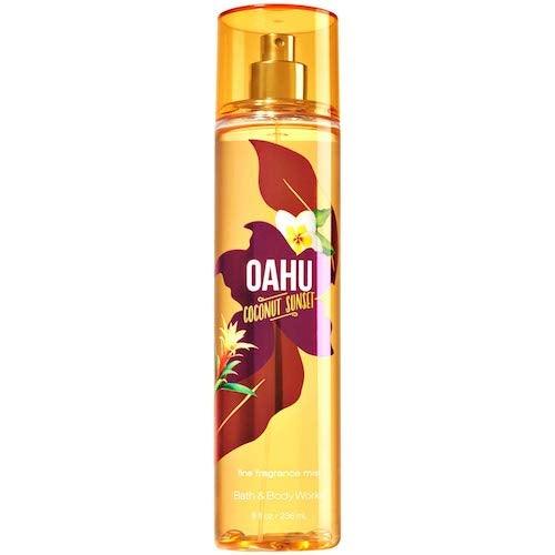 Bath and Body Works Oahu Coconut Sunset 236ml Fine Fragrance Mist for Women - Thescentsstore