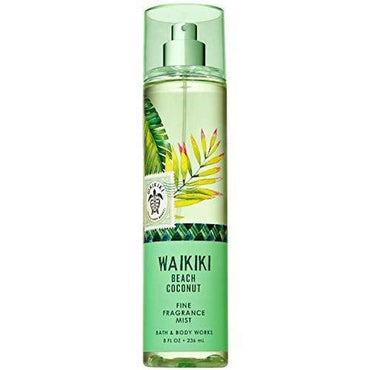 Bath and Body Works Waikiki Beach Coconut 236ml Fine Fragrance Mist for Women - Thescentsstore