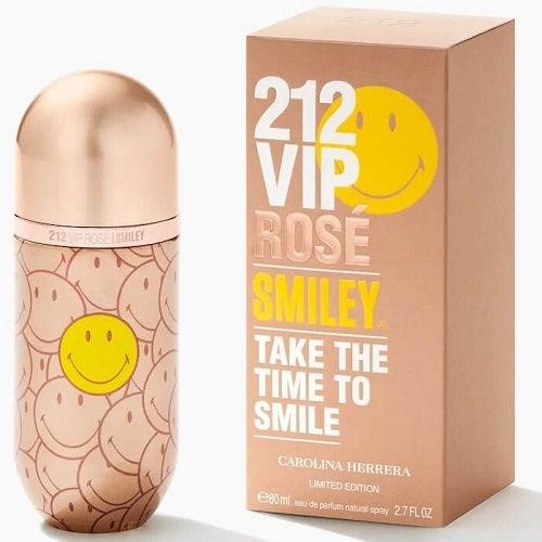Carolina Herrera 212 VIP Rose Smiley Take The Time To Smile EDP 80ml - Thescentsstore