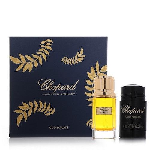 Chopard Oud Malaki EDP 80ml Gift Set For Men - Thescentsstore