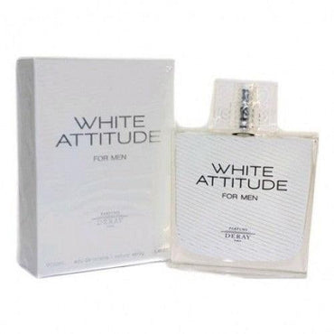 Deray White Attitude EDT For Men 100ml - Thescentsstore