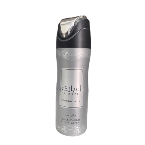 Lattafa Ejaazi Intensive Silver 200ml Deodorant Spray - Thescentsstore