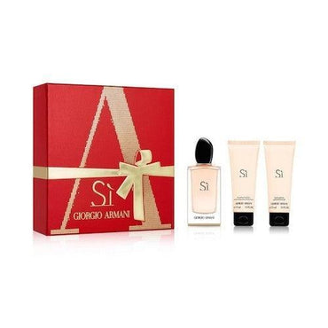 Giorgio Armani Si EDP 100ml Gift Set For Women - Thescentsstore