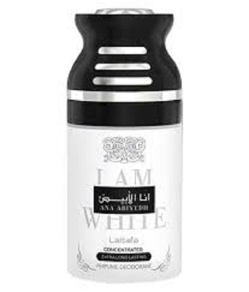 Lattafa Ana Abiyedh I Am White 250ml Deodorant Spray - Thescentsstore