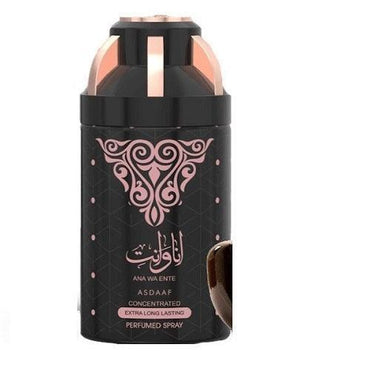 Lattafa Ana Awa Ente Asdaaf 250ml Deodorant Spray - Thescentsstore