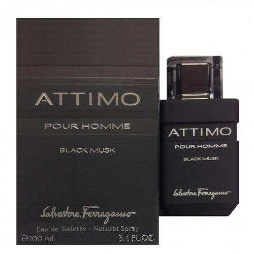 Salvatore Ferragamo Attimo Black Musk EDT 100ml Perfume For Men - Thescentsstore