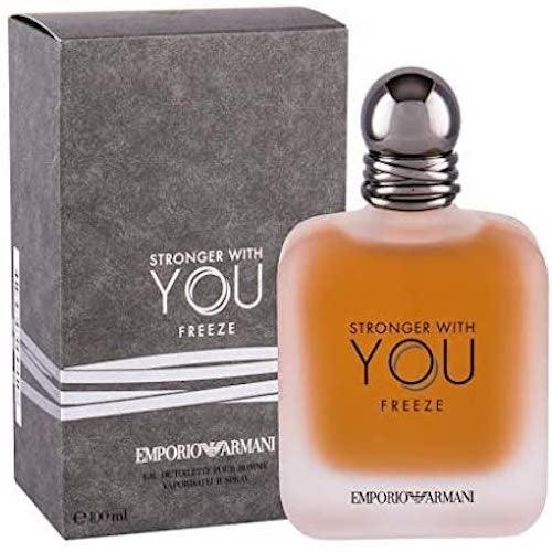 Emporio Armani Stronger with You Freeze EDT 100ml Perfume For Men - Thescentsstore